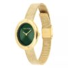 Contoured Bezel Oval Dial Watch Contoured Bezel Oval Dial Watch