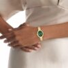 Contoured Bezel Oval Dial Watch Contoured Bezel Oval Dial Watch