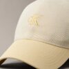 Contrast Embroidered Logo Baseball Cap