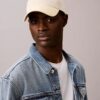 Contrast Embroidered Logo Baseball Cap