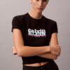 Contrast Logo Graphic Slim T-Shirt Contrast Logo Graphic Slim T-Shirt