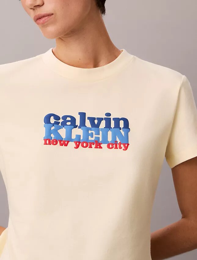 Contrast Logo Graphic Slim T-Shirt Contrast Logo Graphic Slim T-Shirt