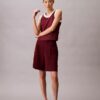Contrast Trim Relaxed Tank Top