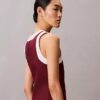 Contrast Trim Relaxed Tank Top