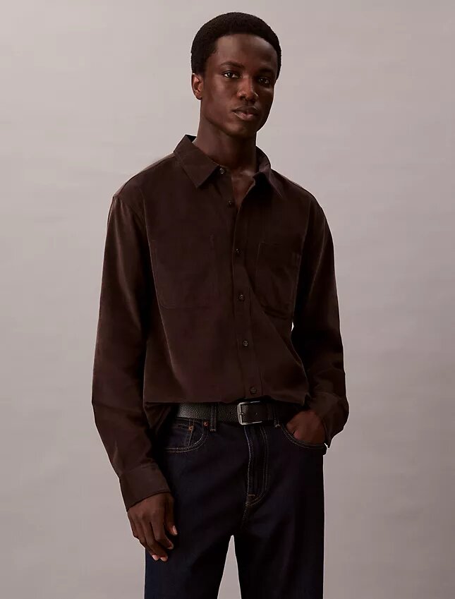 Corduroy Relaxed Button-Down Shirt Corduroy Relaxed Button-Down Shirt
