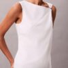 Cotton Asymmetric Drape Sleeveless Top Cotton Asymmetric Drape Sleeveless Top