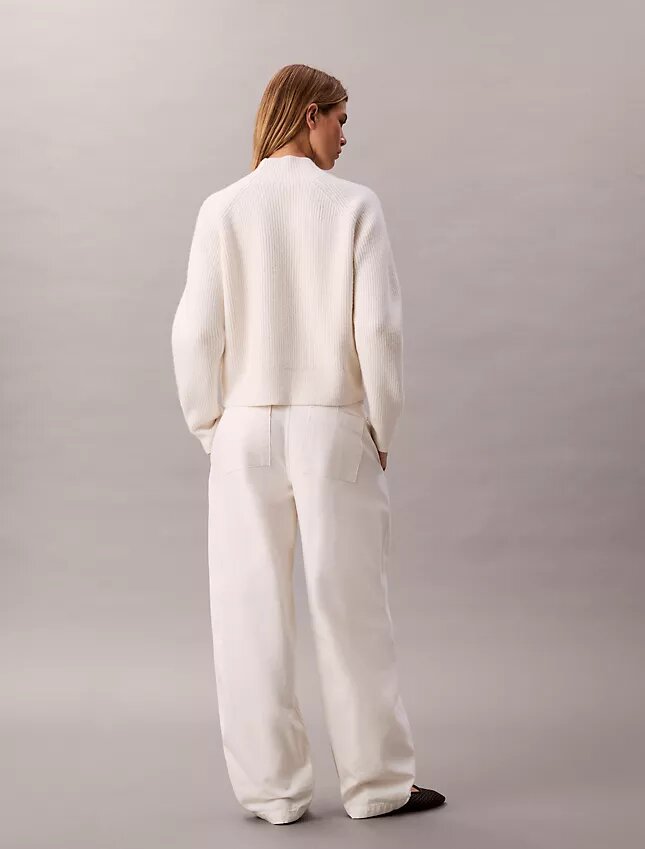 Cotton Belted Pants Cotton Belted Pants