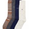 Cotton Blend 4-Pack Dress Socks Cotton Blend 4-Pack Dress Socks