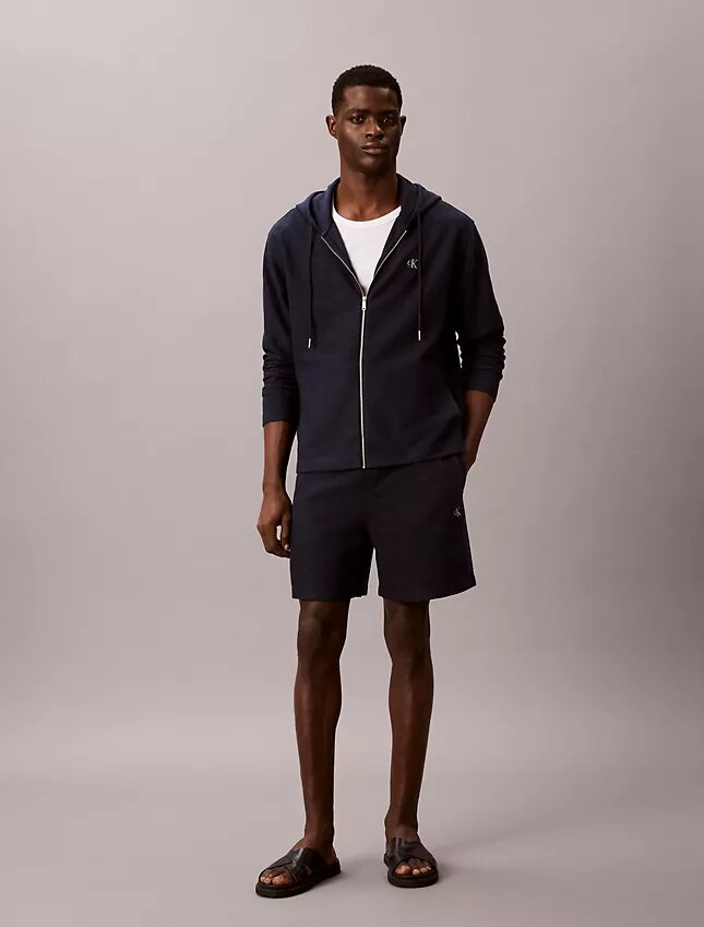 Cotton Blend Boucle Pull-On Shorts Cotton Blend Boucle Pull-On Shorts