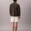 Cotton Blend Boucle Pull-On Shorts