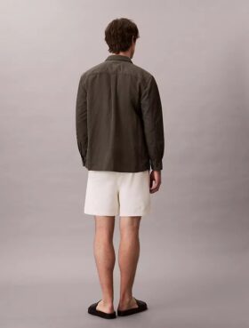Cotton Blend Boucle Pull-On Shorts