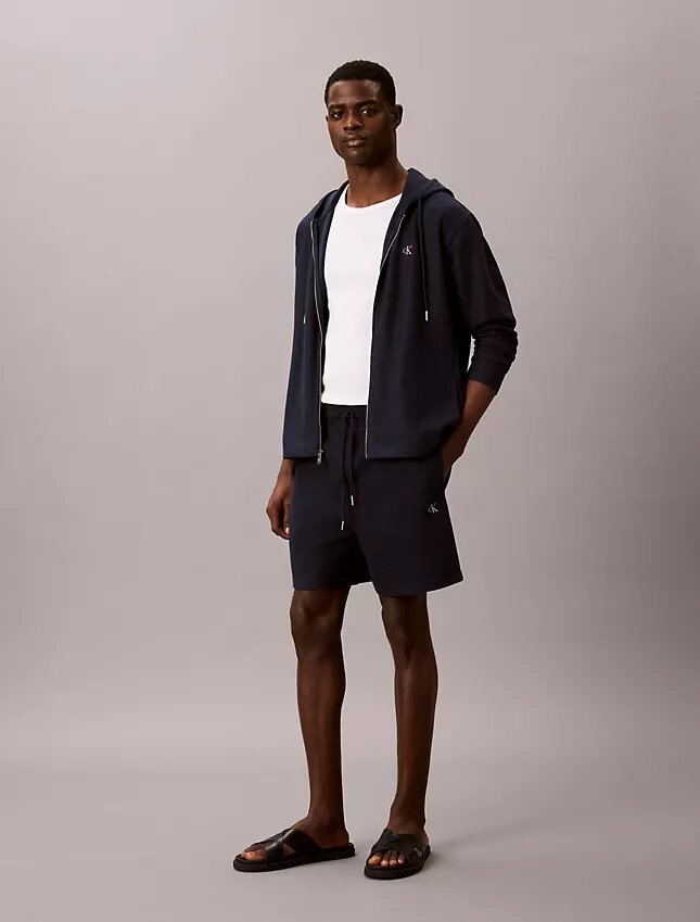 Cotton Blend Boucle Pull-On Shorts Cotton Blend Boucle Pull-On Shorts