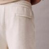 Cotton Blend Boucle Pull-On Shorts