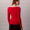 Cotton Blend Classic Scoopneck Sweater Cotton Blend Classic Scoopneck Sweater