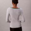Cotton Blend Classic Scoopneck Sweater