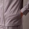 Cotton Blend Classic Zip Shirt Jacket