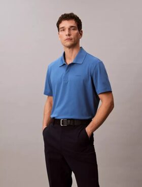 Cotton Blend Pique Classic Polo Shirt