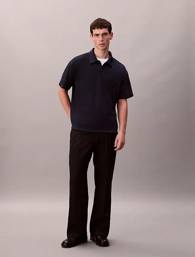 Cotton Blend Pique Classic Polo Shirt Cotton Blend Pique Classic Polo Shirt