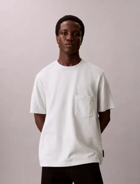 Cotton Blend Relaxed T-Shirt