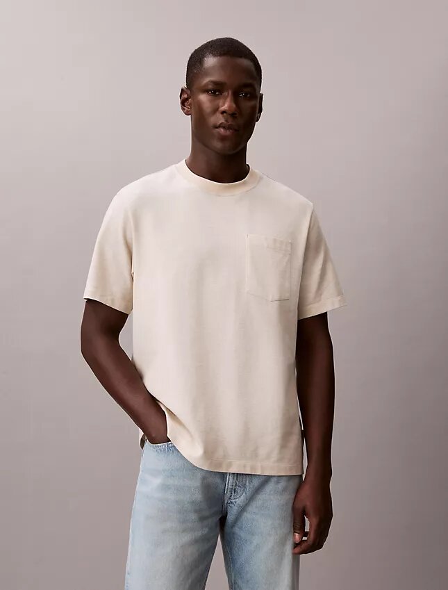 Cotton Blend Relaxed T-Shirt Cotton Blend Relaxed T-Shirt