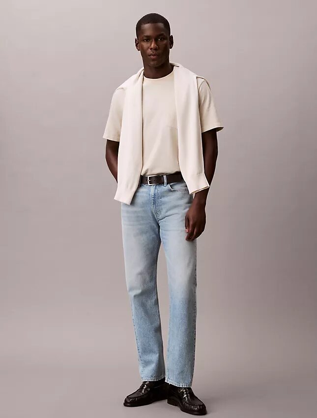 Cotton Blend Relaxed T-Shirt Cotton Blend Relaxed T-Shirt