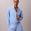 Cotton Blend Terry Relaxed Sleep Hoodie Cotton Blend Terry Relaxed Sleep Hoodie