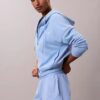 Cotton Blend Terry Relaxed Sleep Hoodie Cotton Blend Terry Relaxed Sleep Hoodie