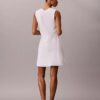Cotton Blend V-Neck Mini Dress Cotton Blend V-Neck Mini Dress