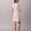 Cotton Blend V-Neck Mini Dress Cotton Blend V-Neck Mini Dress