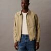 Cotton Blend Zip Classic Shirt Jacket Cotton Blend Zip Classic Shirt Jacket