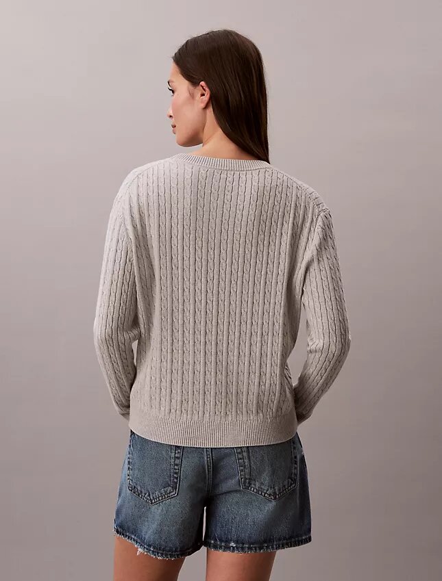 Cotton Cable Knit Sweater Cotton Cable Knit Sweater