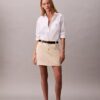 Cotton Chino Mini Skirt Cotton Chino Mini Skirt