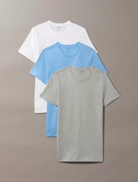 Cotton Classics 3-Pack Classic Fit Crewneck T-Shirt Cotton Classics 3-Pack Classic Fit Crewneck T-Shirt