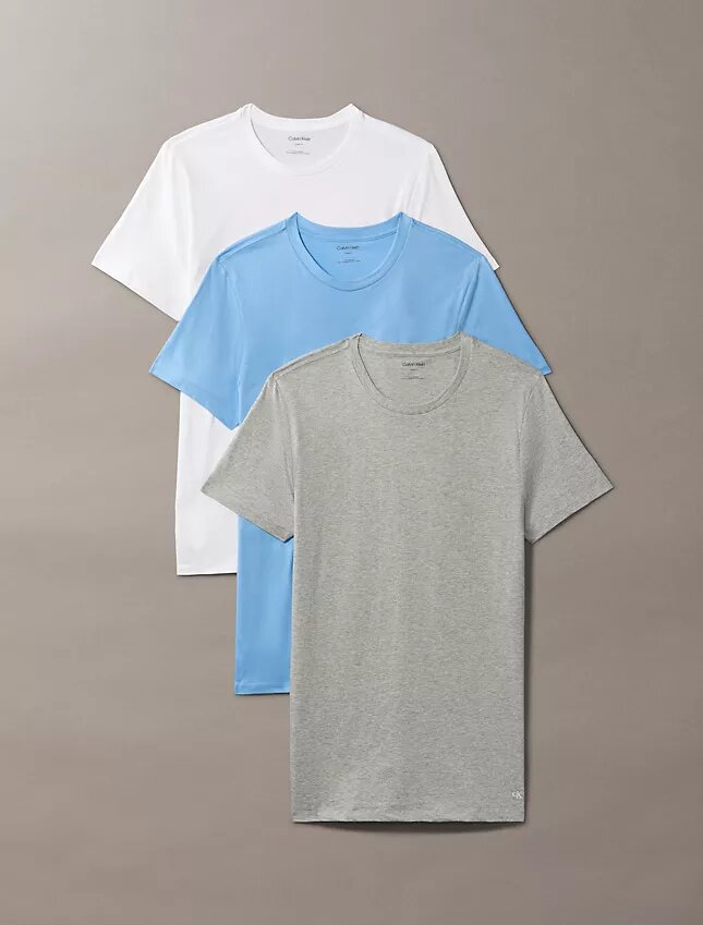 Cotton Classics 3-Pack Classic Fit Crewneck T-Shirt Cotton Classics 3-Pack Classic Fit Crewneck T-Shirt