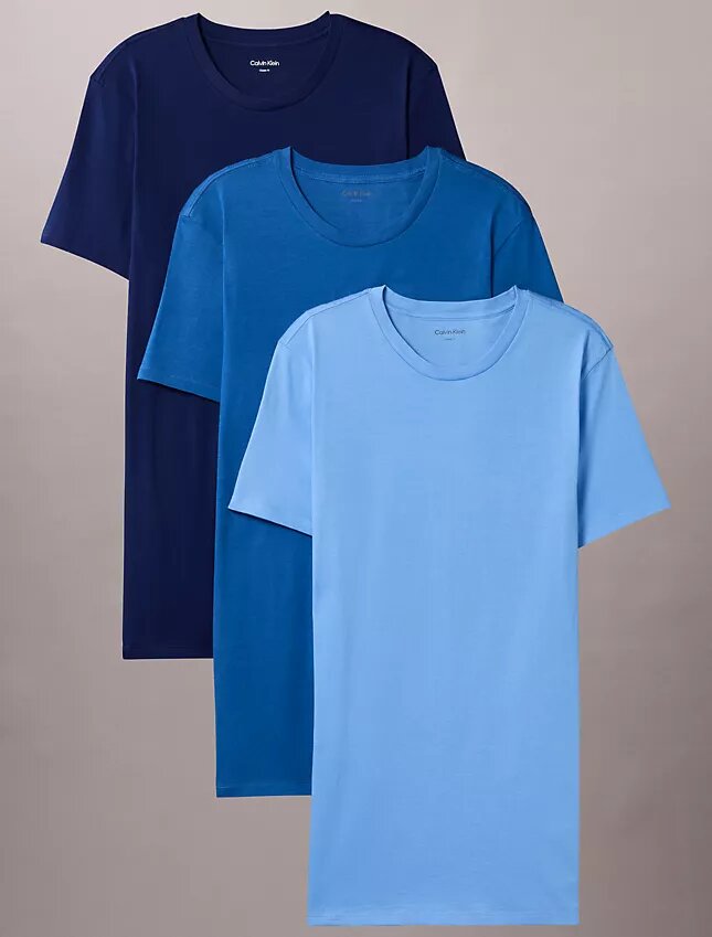 Cotton Classics 3-Pack Classic Fit Crewneck T-Shirt Cotton Classics 3-Pack Classic Fit Crewneck T-Shirt