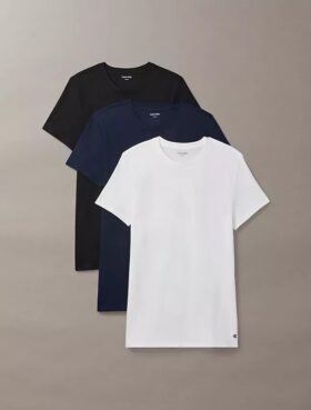 Cotton Classics 3-Pack Classic Fit Crewneck T-Shirt Cotton Classics 3-Pack Classic Fit Crewneck T-Shirt