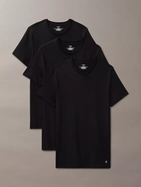 Cotton Classics 3-Pack Classic Fit Crewneck T-Shirt