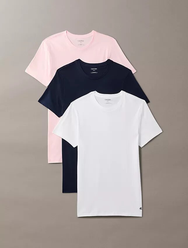 Cotton Classics 3-Pack Classic Fit Crewneck T-Shirt Cotton Classics 3-Pack Classic Fit Crewneck T-Shirt