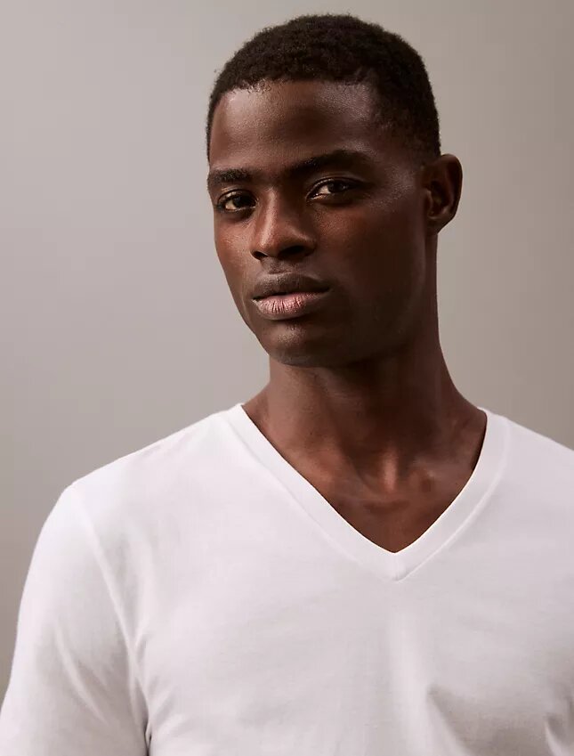 Cotton Classics 3-Pack Classic Fit V-Neck T-Shirt Cotton Classics 3-Pack Classic Fit V-Neck T-Shirt
