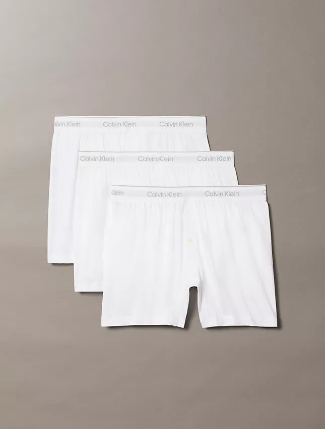 Cotton Classics 3-Pack Knit Boxer Cotton Classics 3-Pack Knit Boxer
