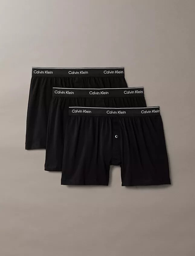Cotton Classics 3-Pack Knit Boxer Cotton Classics 3-Pack Knit Boxer