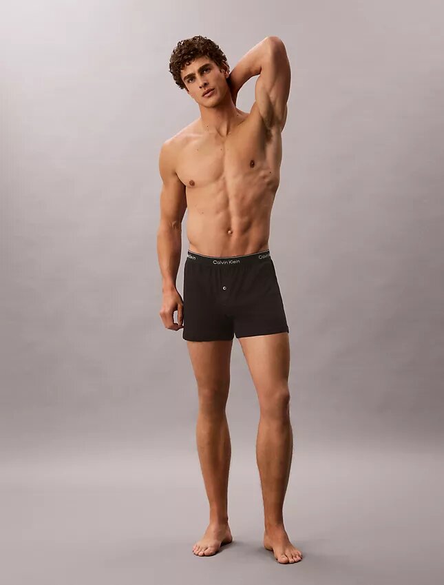 Cotton Classics 3-Pack Knit Boxer Cotton Classics 3-Pack Knit Boxer