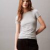 Cotton Contour Rib T-Shirt Cotton Contour Rib T-Shirt