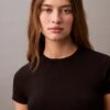 Cotton Contour Rib T-Shirt Cotton Contour Rib T-Shirt