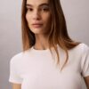 Cotton Contour Rib T-Shirt Cotton Contour Rib T-Shirt