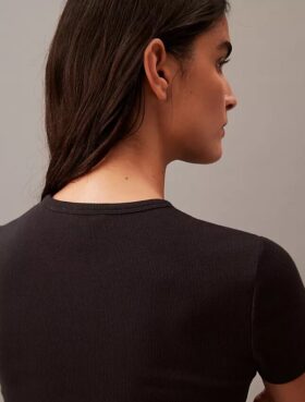Cotton Contour Rib T-Shirt