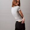 Cotton Contour Rib T-Shirt Cotton Contour Rib T-Shirt