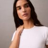Cotton Contour Rib T-Shirt Cotton Contour Rib T-Shirt