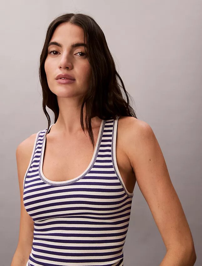 Cotton Contour Rib Tank Cotton Contour Rib Tank