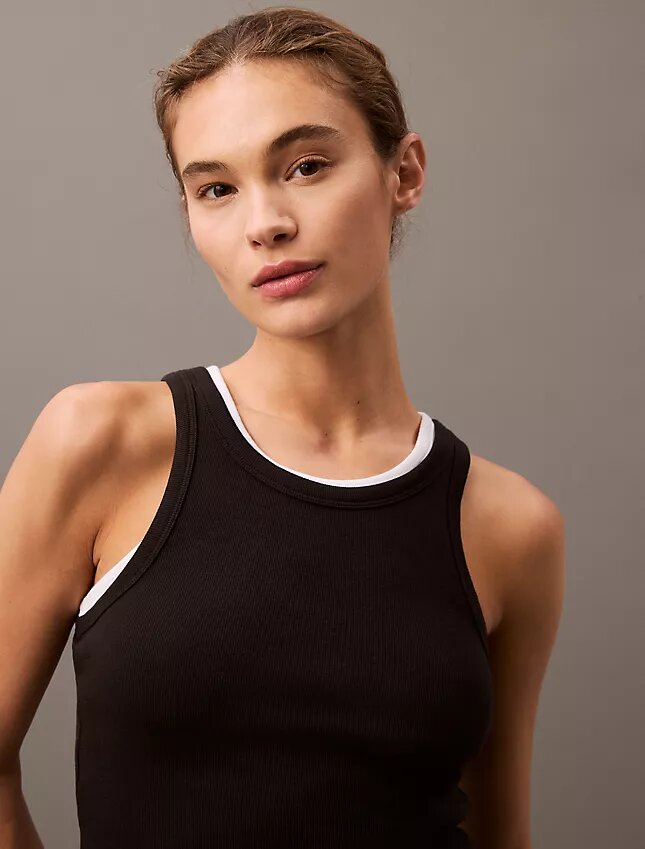 Cotton Contour Rib Tank Cotton Contour Rib Tank